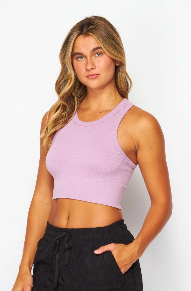 Seamless High Neck Bra